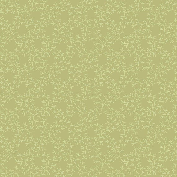 Grand Entrance...Lace Leaf Green...MAS10435-G...Maywood Studio