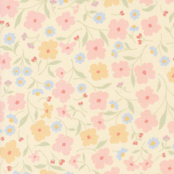 Cottage Charm...Soft Yellow...31750 12...Heather Briggs of My Sew Quilty Life...Moda Fabrics