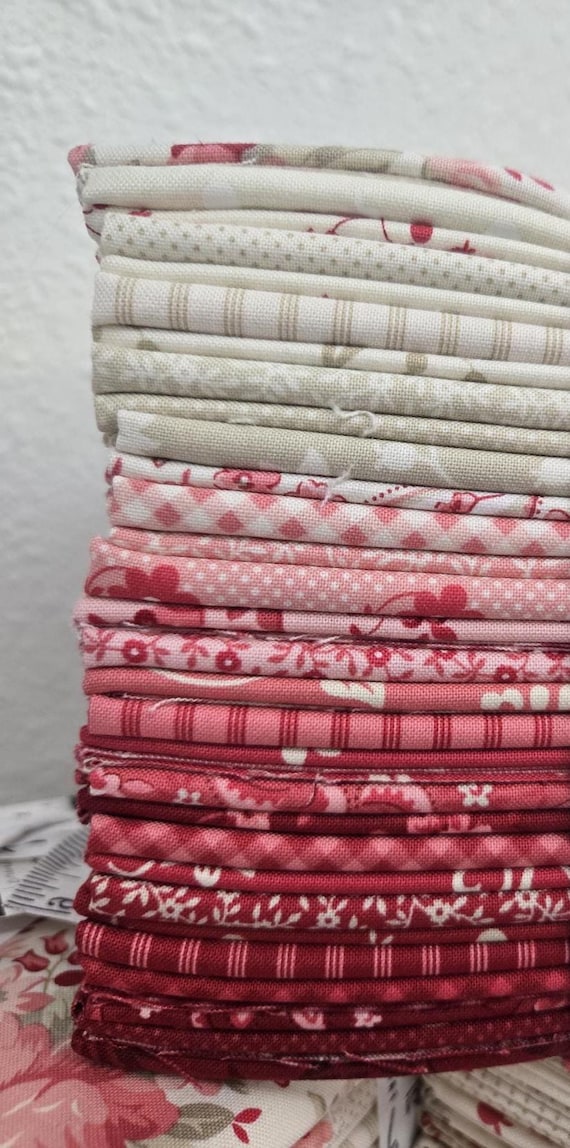 Petals and Polka Dots...HALF Yard Bundle...Bunny Hill Designs...Moda Fabrics...30 prints