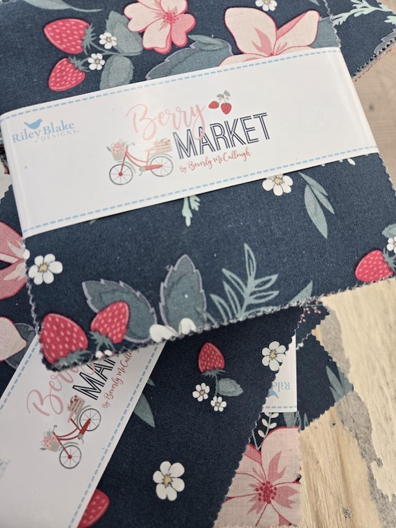 Berry Market...5 inch Stacker...Beverly McCullough...Riley Blake Designs
