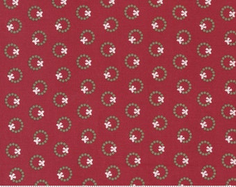 Christmas Eve Cranberry 5183 16...designed by Lella Boutique for Moda Fabrics