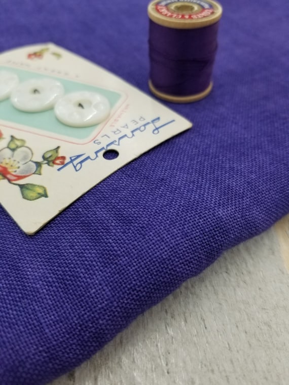 Weeks Dye Works, Purple Rain, 36ct, Fat Quarter, 100% linen, cross stitch linen