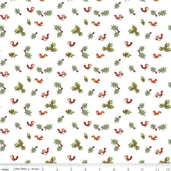 Jingle Bells...Toys Red C14833-RED...The Cottage Mama...Riley Blake Designs