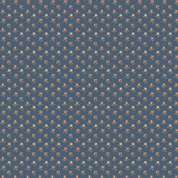 Patchwork Potpourri...R311549D NAVY...Sheryl Johnson...Marcus Fabrics