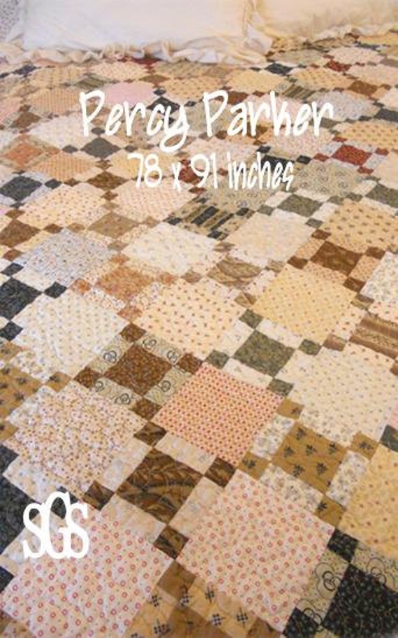 Percy Parker PAPER pattern designed by Mickey Zimmer for Sweetwater Cotton Shoppe