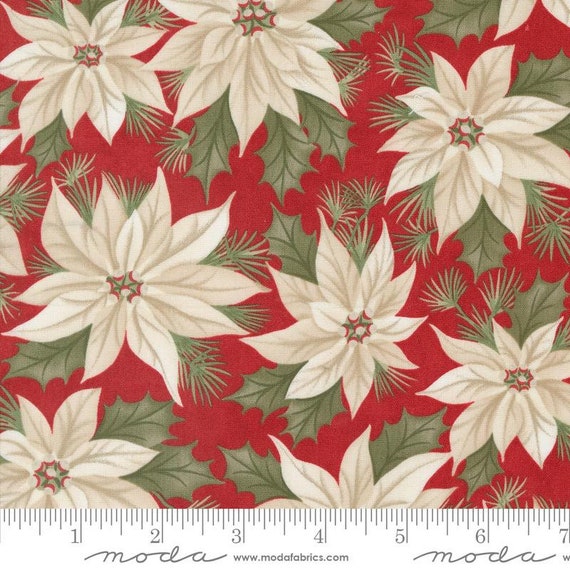 A Christmas Carol...Crimson 44350 13...3 Sisters...Moda Fabrics