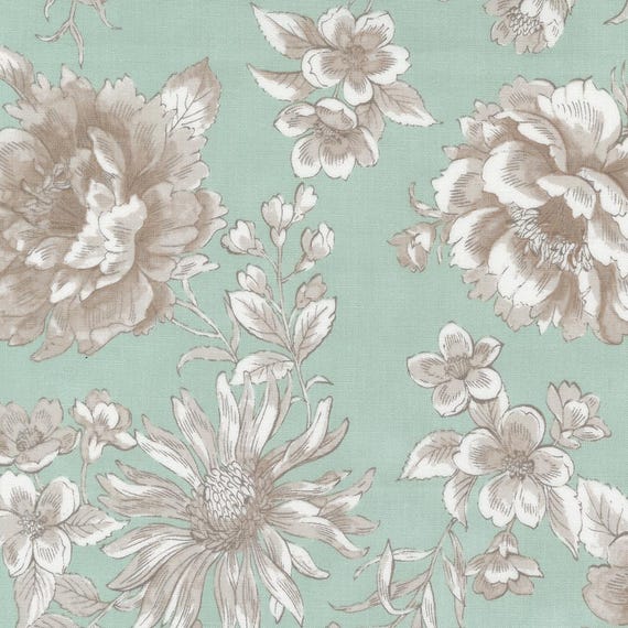 Sandalwood...Eucalyptus 44381 13...3 Sisters...Moda Fabrics
