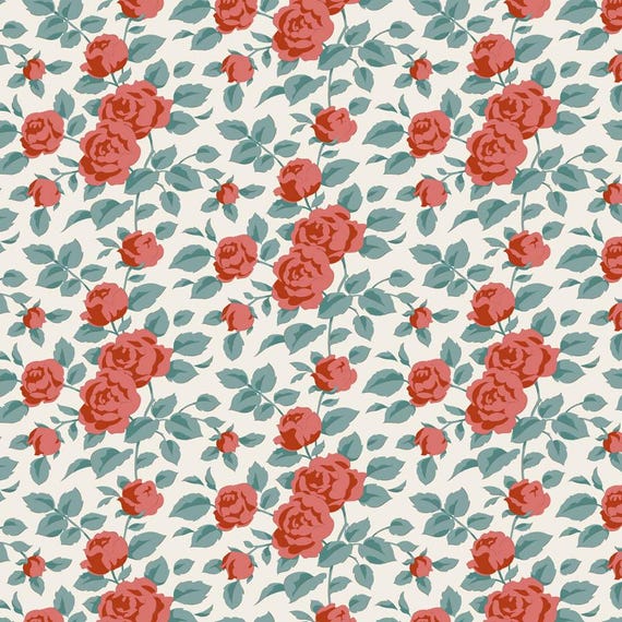 Village Life...Margo...Rust...Tilda fabrics...Tone Finnanger