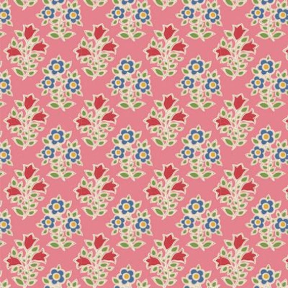 Jubilee-Farm Flowers-Pink...a Tilda Collection designed by Tone Finnanger