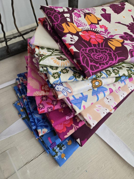 Hello Alice...curated HALF Yard bundle...Sarah Watts...Ruby Star Society/Moda Fabrics...15 prints