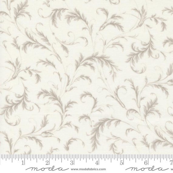 3 Sisters Favorites...Vintage Linens...Vintage Cream 44362 11...Moda Fabrics