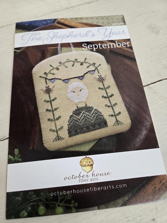 The Shepherd's Year...September...October House Fiber Arts...cross stitch chart