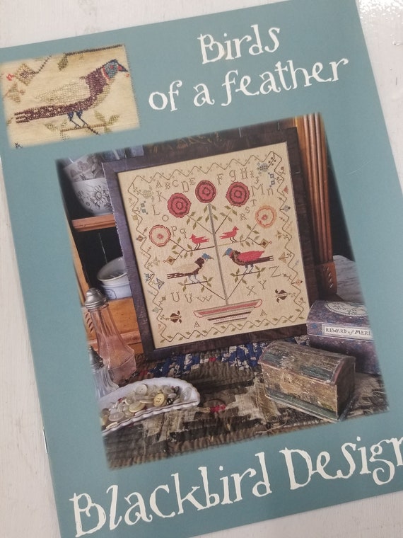 Birds of a Feather by Blackbird Designs...cross stitch project