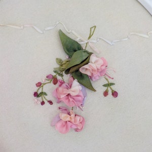 Fuchsias by MJ Hiney...the Ribbon Muse...complete kit with instructions