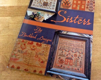 Sisters by Blackbird Designs, cross stitch book
