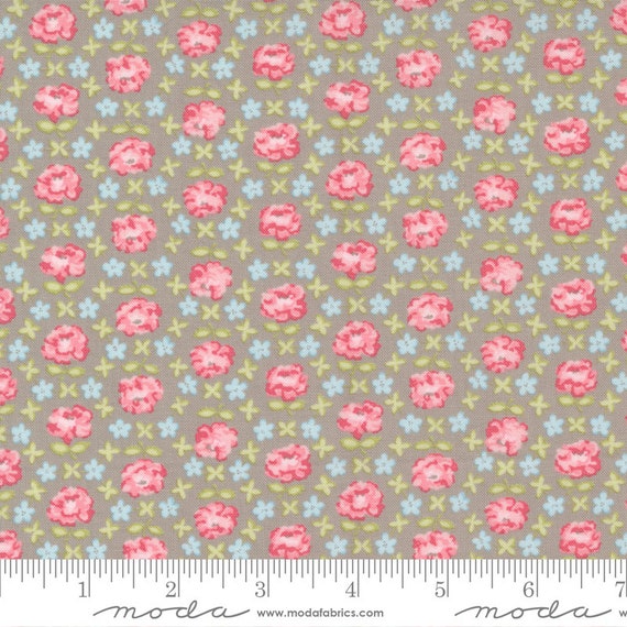 Grace Cobblestone 18721 12 by Brenda Riddle for Moda Fabrics