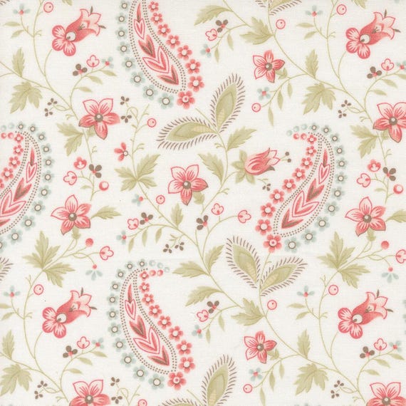 Muse...44393 11 Porcelain...3 Sisters...Moda Fabrics