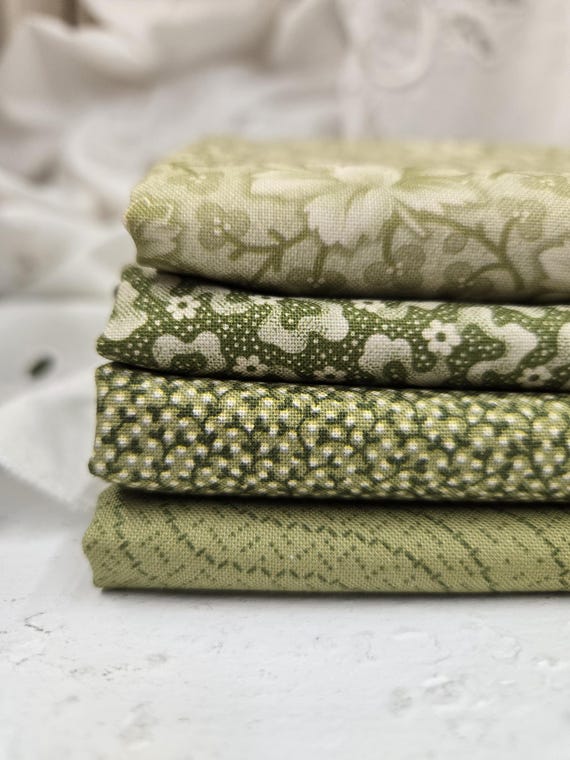 Pantry Pack: Goodnight Irene...Moss & Sage...Betsy Chutchian...Moda Fabrics...4 HALF yards