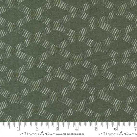 Sunnyside Story Olive 55286 17 by Camille Roskelley for Moda Fabrics