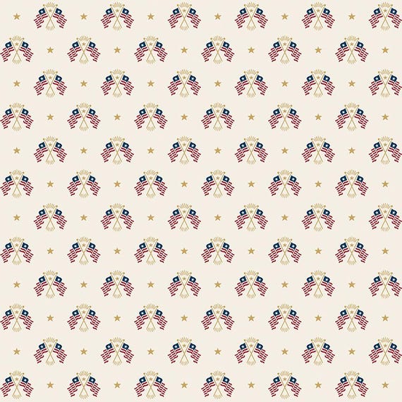 Independence...C17333-CREAM...Riley Blake Designs