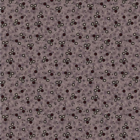 Cotton Thimble Miniatures...R171492D purple...widgets...Pam Buda...Marcus Fabrics