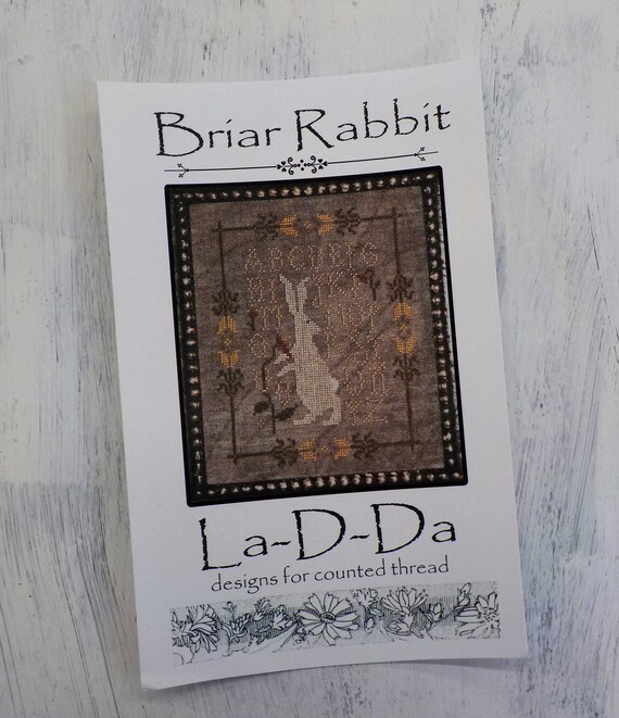 Briar Rabbit by La-D-Da...cross stitch pattern