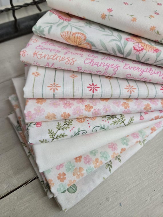 Kindness...Dogwood HALF Yards...Deb Strain...Moda Fabrics...9 prints