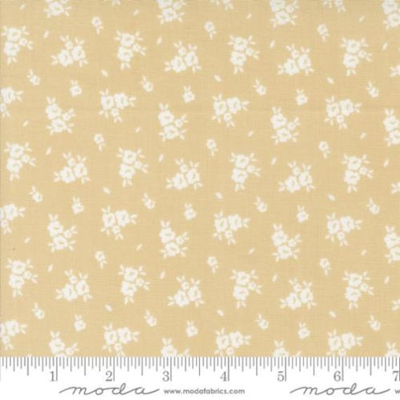 Flower Girl Wheat 31734 12...Heather Briggs of My Sew Quilty Life...Moda Fabrics