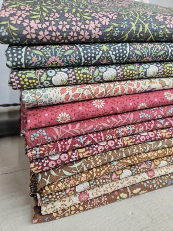 Sanctuary...HALF Yard Bundle...a Tilda Collection...Tone Finnanger...13 prints