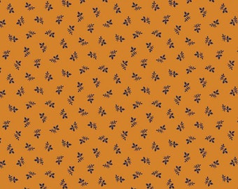 Favorite Fibers Petals R310564-Orange by Sheryl Johnson for Marcus Fabrics