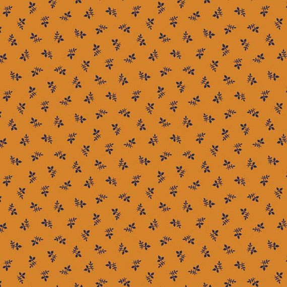 Favorite Fibers Petals R310564-Orange by Sheryl Johnson for Marcus Fabrics