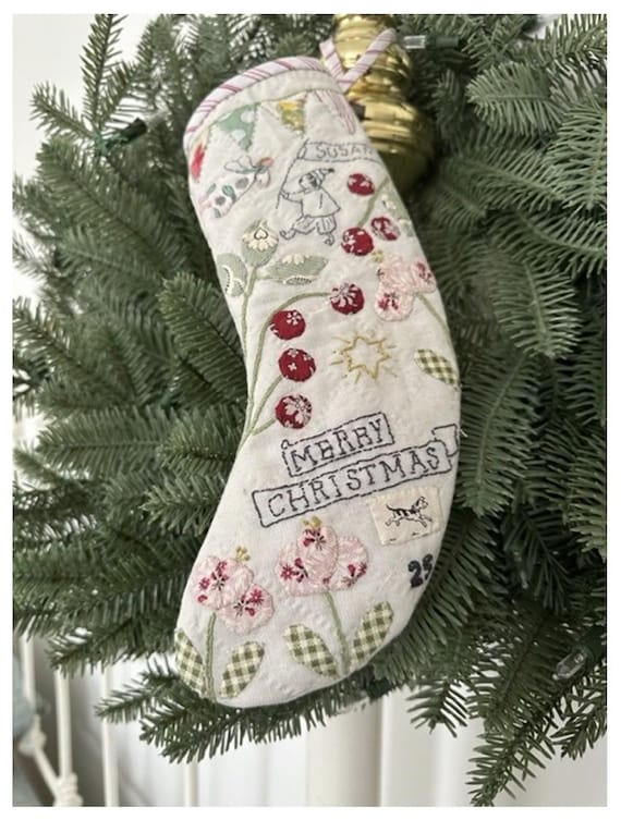 Figgy Pudding...Stocking #1...designer Susan Smith...Christmas