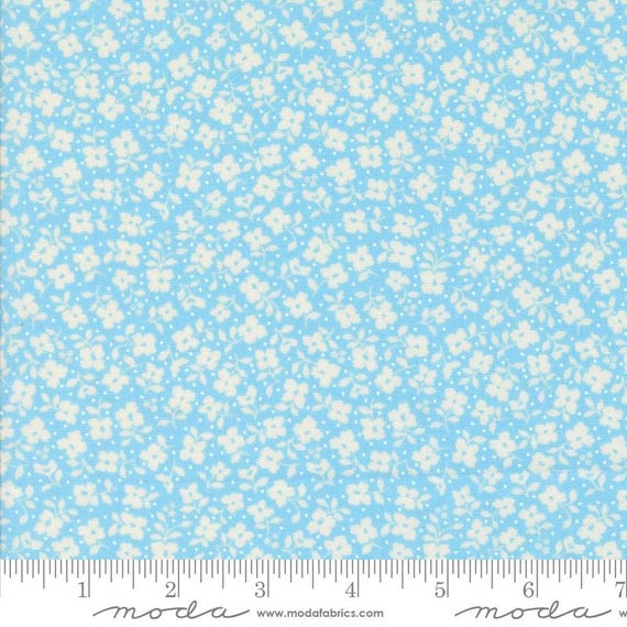 Dainty Meadow...Bluebell 31745 23...Heather Briggs of My Sew Quilty Life...Moda Fabrics