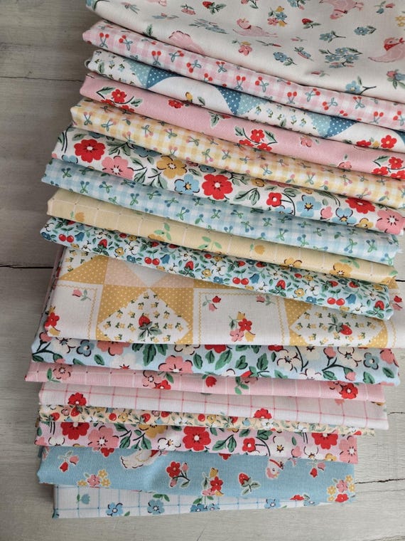 Farmhouse Fancy...FQ Bundle...Elea Lutz...Poppie Cotton...17 prints