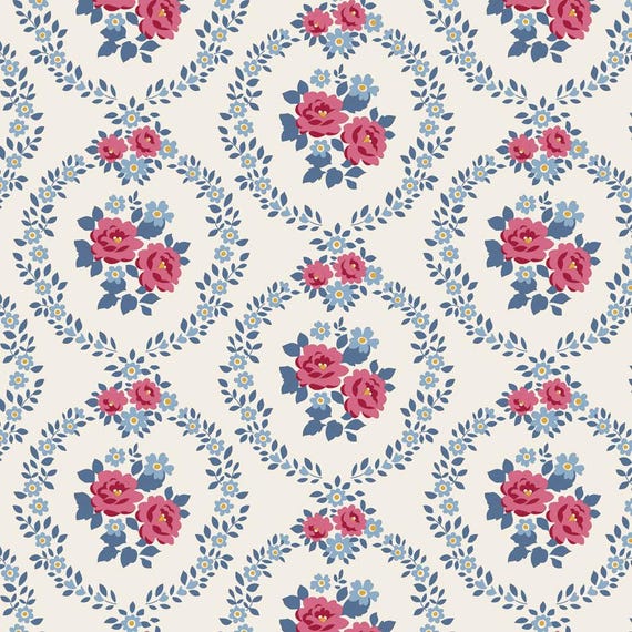 Village Life...Mable...Cold Cream...Tilda fabrics...Tone Finnanger