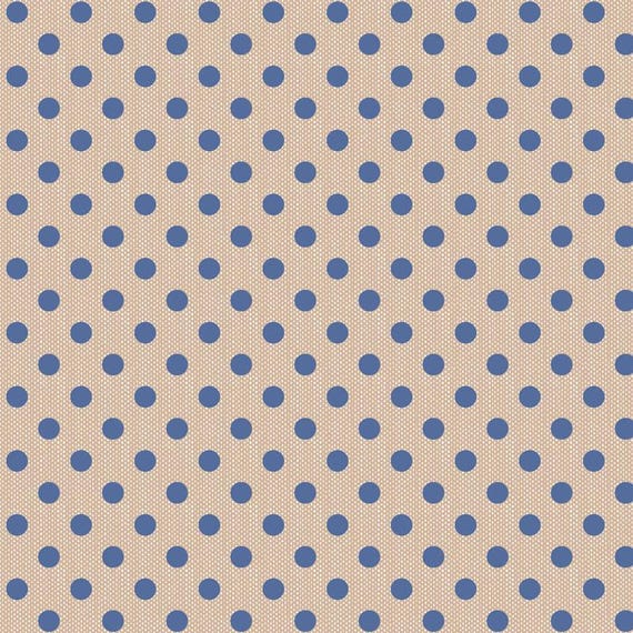 Creating Memories...Summer and Ocean Blues...Woven Polkadot Blue TIL160071-V15...Tilda fabrics...Tone Finnanger