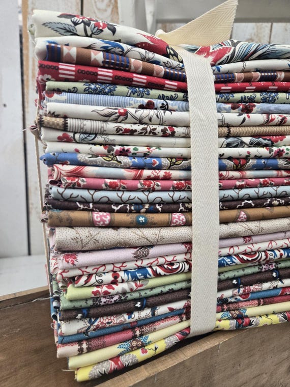 Peasholme Green...HALF Yard bundle...Judy Newman and Margaret Mew...Devonstone Collection...28 prints