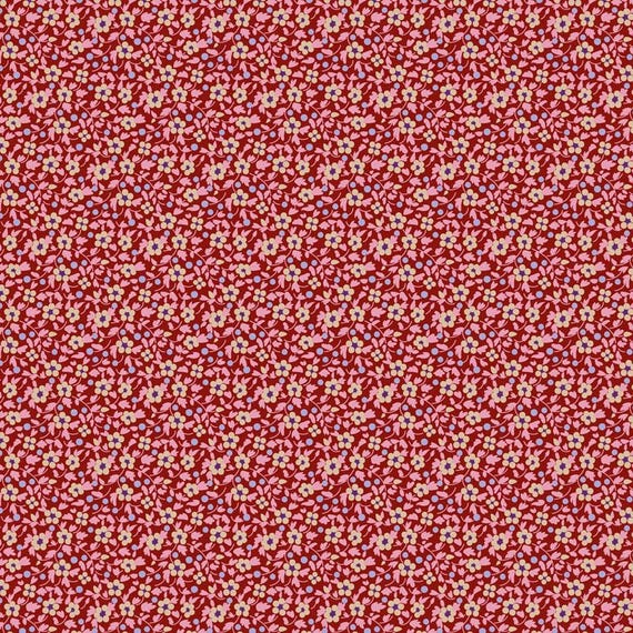 Brie Basics...Burgundy...Tilda fabrics...Tone Finnanger