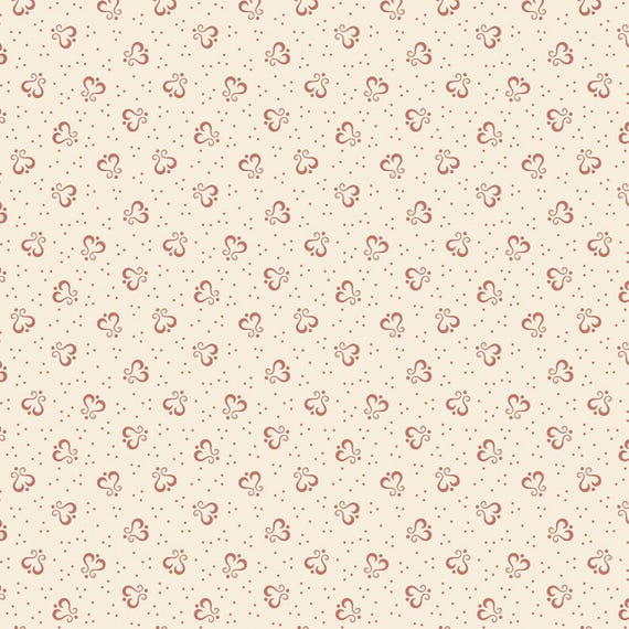 Pint-Sized Neutrals...R101247D PINK...divided heart...Carrie Quinn...Marcus Fabrics