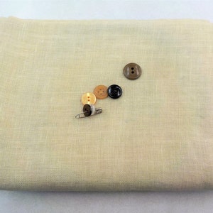 Weeks Dye Works, Beige, 32ct, Fat Quarter, 100% linen, cross stitch linen