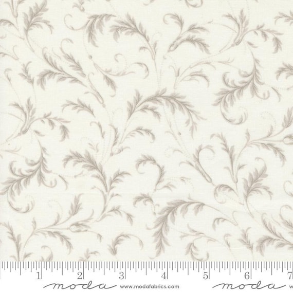3 Sisters Favorites...Vintage Linens...Vintage Cream 44362 11...Moda Fabrics