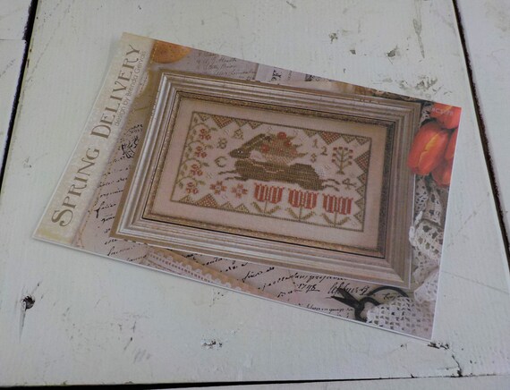Spring Delivery by Brenda Gervais of With Thy Needle & Thread...cross-stitch design