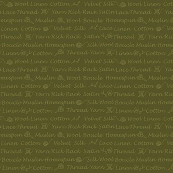 Stash Happy...R381621D hunter...script...Jeni Gaston...Marcus Fabrics