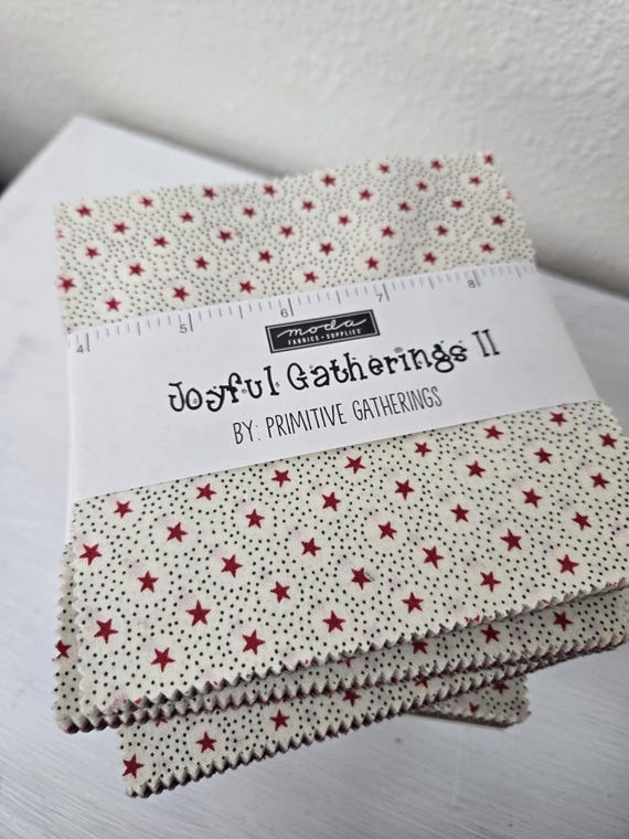 Joyful Gatherings II...charm pack...Primitive Gatherings...Moda Fabrics