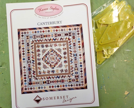 Canterbury by Karen Styles of Somerset Designs...pattern and acrylic templates