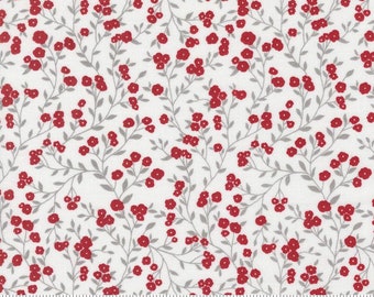 Old Glory Cloud Red 5201 11 by Lella Boutique for Moda Fabrics...patriotic, Americana