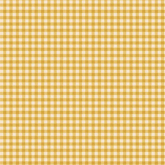 Creating Memories...Spring and Easter Pastels...Woven Gingham Yellow TIL160065-V15...Tilda fabrics...Tone Finnanger
