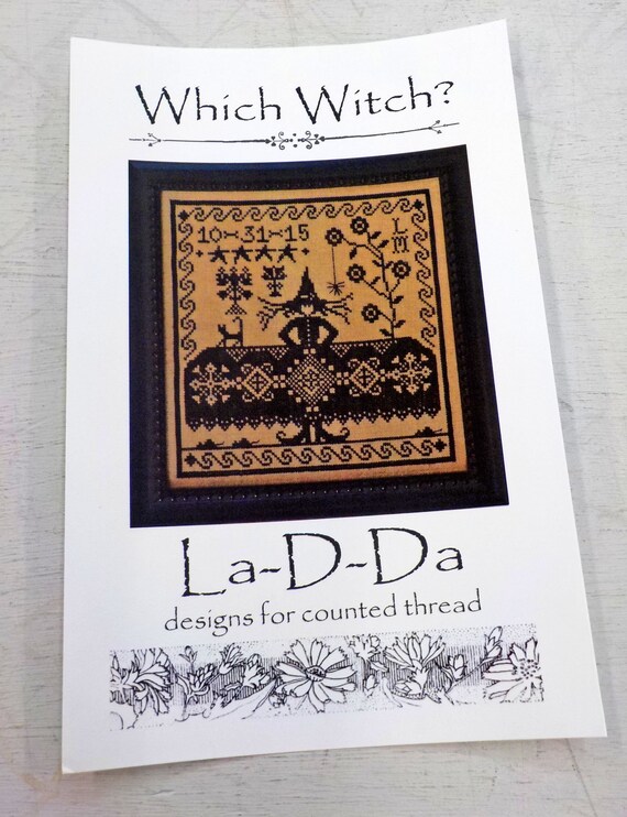 Which Witch? by La-D-Da...cross stitch pattern