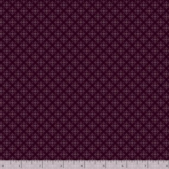 Plumberry III...R171161D AUBERGINE...Pam Buda...Marcus Fabrics
