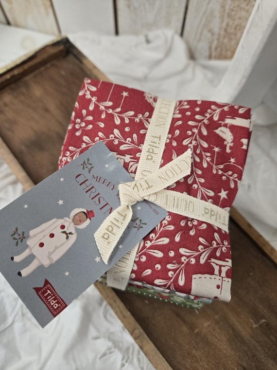 Merry Little Christmas...Fat 8th Bundle...Tilda Autumn 2025...Tone Finnanger...20 prints